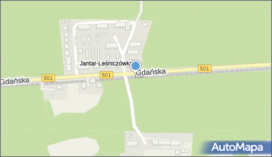Żuławska Kolej Dojazdowa Jantar Leśniczówka, Jantar-Leśniczówka 82-103 - Kolej wąskotorowa