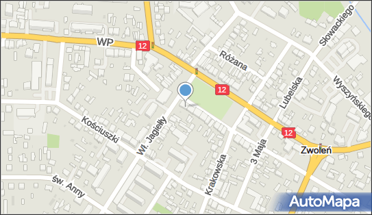 Komenda Powiatowa Policji w Zwoleniu, Pl. Kochanowskiego 10, Zwoleń 26-700 - Komenda, Komisariat, Policja, numer telefonu