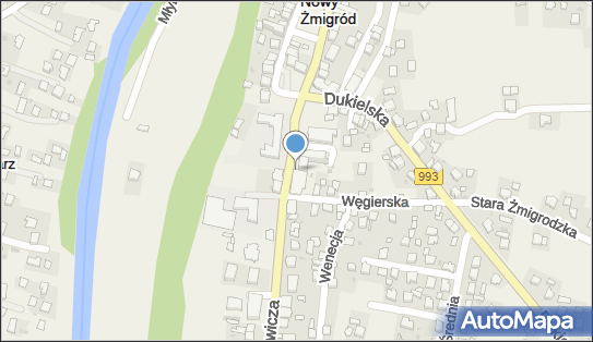 Komisariat Policji w Nowym Żmigrodzie, Mickiewicza 1, Nowy Żmigród 38-230 - Komenda, Komisariat, Policja, numer telefonu