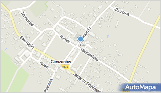 Posterunek Policji w Cieszanowie, Mickiewicza 1, Cieszanów 37-611 - Komenda, Komisariat, Policja, numer telefonu