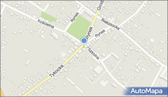 Posterunek Policji w Knyszynie, Rynek 39, Knyszyn 19-120 - Komenda, Komisariat, Policja, numer telefonu