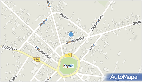 Posterunek Policji w Krynkach, Grodzieńska 5, Krynki 16-120 - Komenda, Komisariat, Policja, numer telefonu