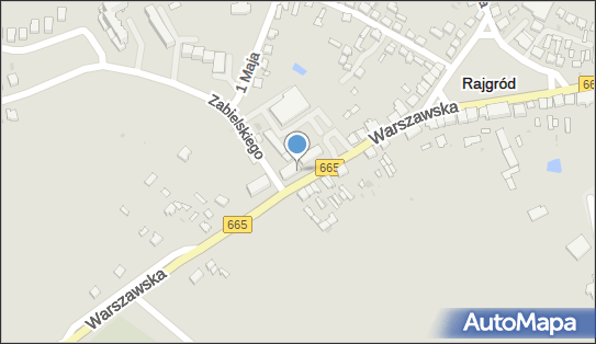 Posterunek Policji w Rajgrodzie, Warszawska 11, Rajgród 19-206 - Komenda, Komisariat, Policja, numer telefonu
