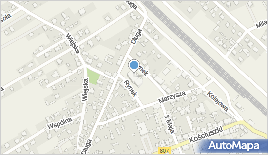 Posterunek Policji w Sobolewie, Rynek 1, Sobolew 08-460 - Komenda, Komisariat, Policja, numer telefonu