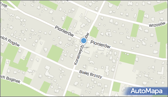 Posterunek Policji w Zalesiu Górnym, Koralowych Dębów 25 05-540 - Komenda, Komisariat, Policja, numer telefonu