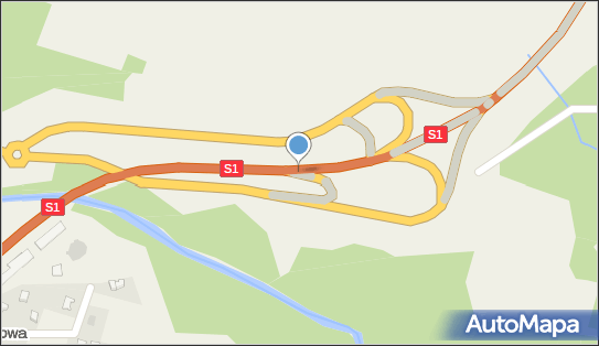 Kontrola Celna, S1, Milówka - Kontrola Celna