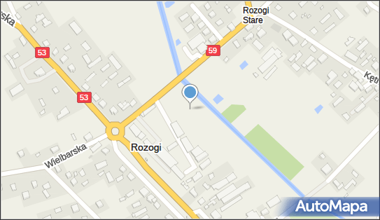 Kort tenisowy, Rynek, Rozogi 12-114 - Kort tenisowy
