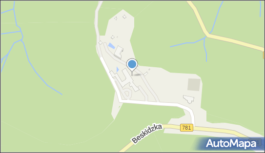 Kort tenisowy, Beskidzka 206, Targanice - Kort tenisowy
