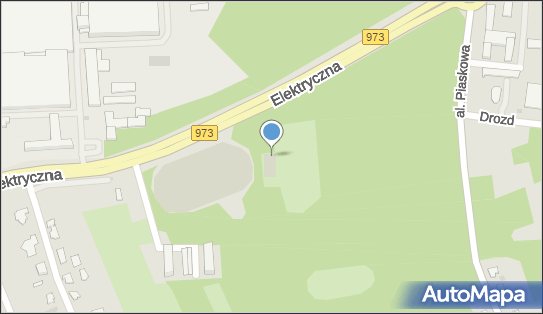 Korty tenisowe, DW973, Elektryczna / Altanowa, Tarnów 33-100 - Kort tenisowy