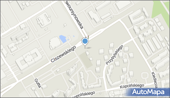 UNTS, Ciszewskiego Jana, Warszawa 02-770, 02-777, 02-786 - Kort tenisowy