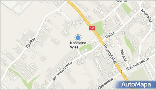 Kościelna Wieś (województwo wielkopolskie), Kościelna Wieś - Kościół, miejsce kultu, wiary