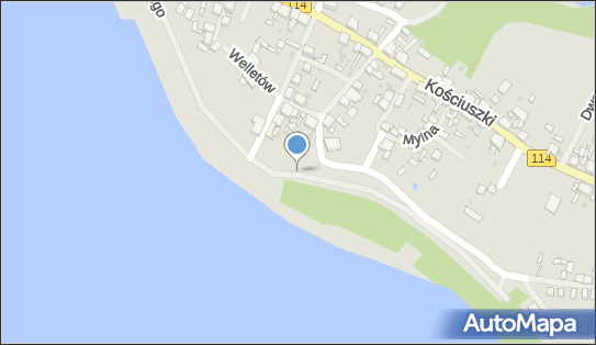 Kościół św. Huberta w Nowym Warpnie, Nowe Warpno 72-022 - Kościół, miejsce kultu, wiary