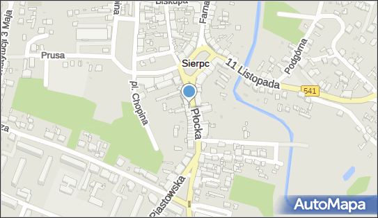 Ksero, DW 541 x DW 560, Płocka, Sierpc - Ksero