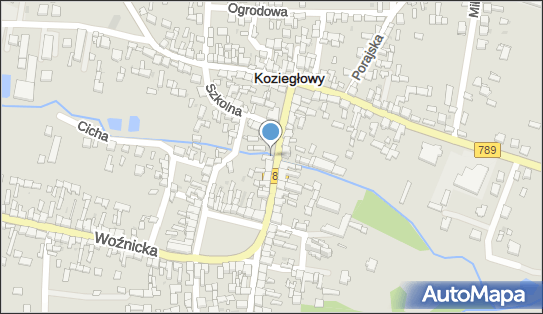 Ksero, DW 789, Świętokrzyska, Koziegłowy - Ksero