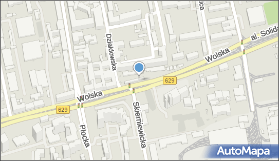 Ksero, DW 629, Wolska, Warszawa - Ksero