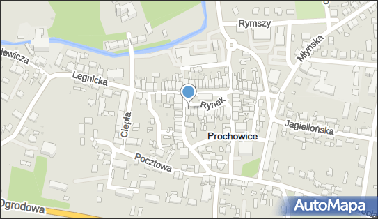 Kwiaciarnia, Rynek 2, Prochowice - Kwiaciarnia