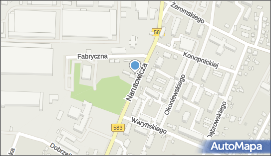 Kwiaciarnia, DW 583, Gabriela Narutowicza, Żychlin - Kwiaciarnia