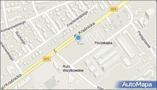 Lądowisko helikopterów, Aleja Kraśnicka 100, Lublin - Lądowisko helikopterów