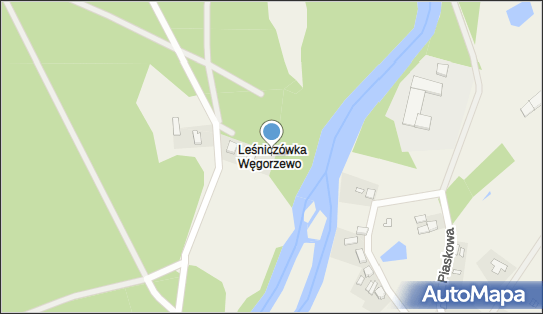 W tej lokalizacji nie ma Leśniczówki Węgorzewo, Leśnictwo Walmy - Las, Rezerwat