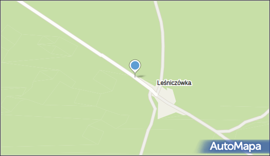 Parking Leśny, Leśniczówka - Leśny - Parking