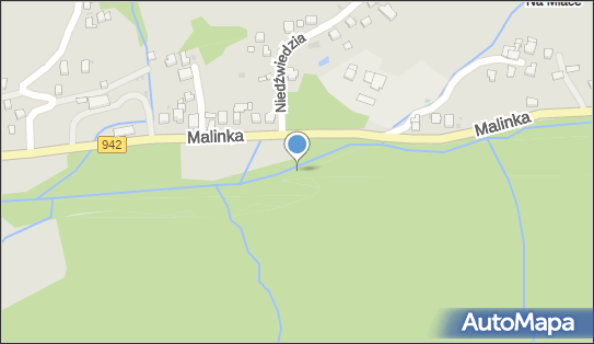 Parking Leśny, Malinka942, Wisła 43-460 - Leśny - Parking