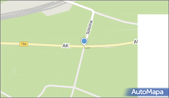 Parking Leśny, Armii Krajowej786, Koniecpol 42-230 - Leśny - Parking