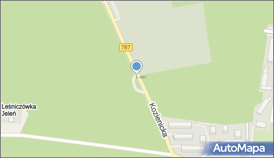 Parking Leśny, Kozienicka787, Pionki 26-670 - Leśny - Parking