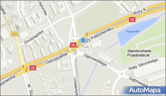 1-2-3, Przy Kaszowniku1580 2, Toruń 87-100 - LPG - Stacja