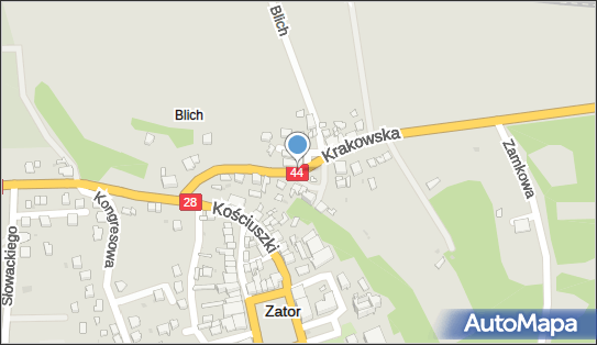 Bliska, Krakowska 6, Zator - LPG - Stacja