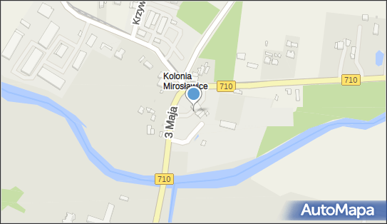 Bliska, DW 710, Lutomiersk - LPG - Stacja