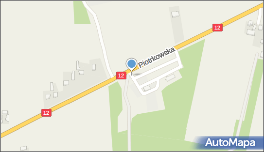 Huzar, DK 12, Sasy - LPG - Stacja