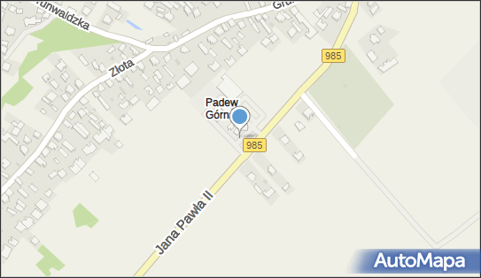 Orlen, DW 985, Padew - LPG - Stacja