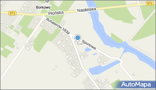 Stacja LPG, Bohaterów 1939 r. 1, Borkowo 05-192 - LPG - Stacja