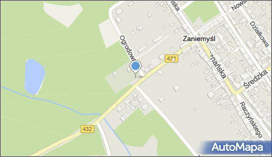 Stacja LPG, DW 432, Zaniemyśl - LPG - Stacja