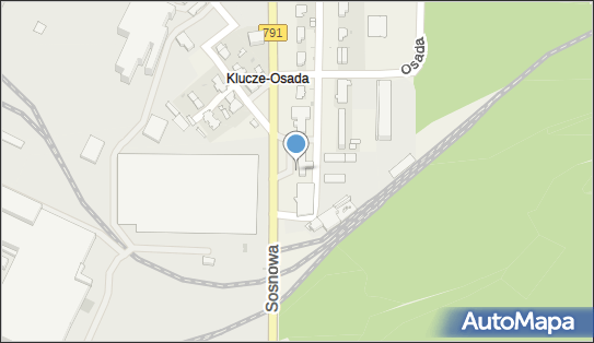 Stacja LPG, DW 791, Klucze-Osiedle - LPG - Stacja