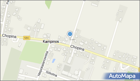 Stacja LPG, DW 580, Kampinos - LPG - Stacja