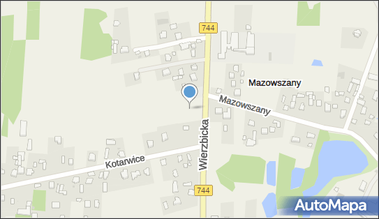 Stacja LPG, DW 744, Mazowszany - LPG - Stacja