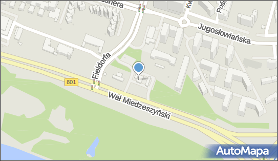 Stacja LPG, DW 801, Wał Miedzeszyński, Warszawa - LPG - Stacja