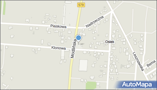 Stacja LPG, DW 579, Modlińska, Błonie - LPG - Stacja