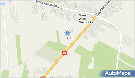 Stacja LPG, DK 91, Nowa Wola Niechcicka - LPG - Stacja