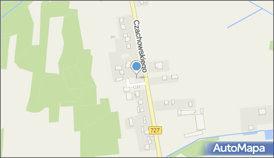 Stacja LPG, DW 727, Chlewiska - LPG - Stacja