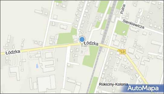 Stacja LPG, DW 713, Łódzka, Rokiciny-Kolonia - LPG - Stacja