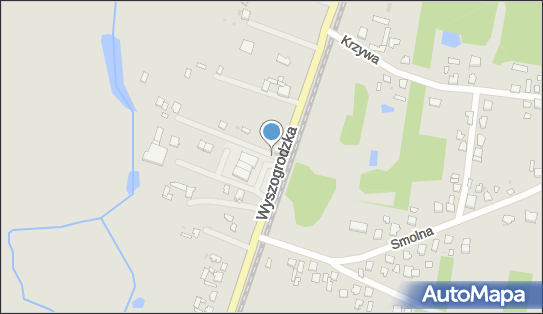 Stacja LPG, DW 705, Wyszogrodzka, Kolonia Chodaków - LPG - Stacja