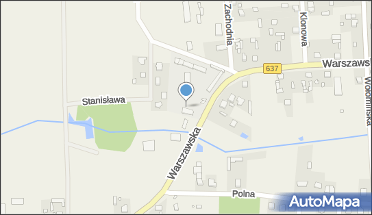 Stacja LPG, DW 637, Warszawska, Stanisławów - LPG - Stacja