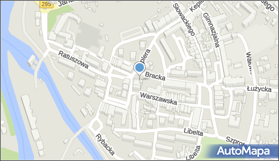 Czterej pancerni i pies, Rynek 21, Żagań 68-100 - Miejsce filmowe
