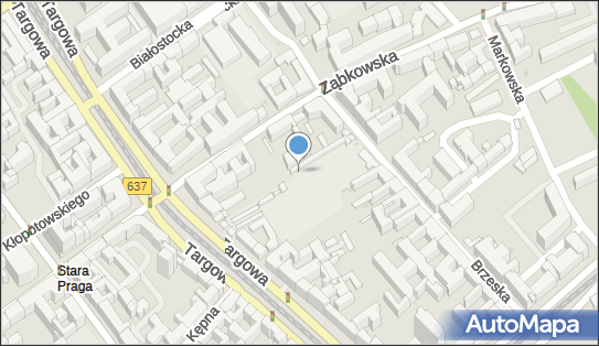 Stawiam na Tolka Banana (serial), Ząbkowska, Warszawa 03-725, 03-735, 03-736 - Miejsce filmowe