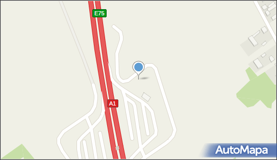 Miejsce odpoczynku, A1, Mąkolice Pierwsze - Miejsce odpoczynku
