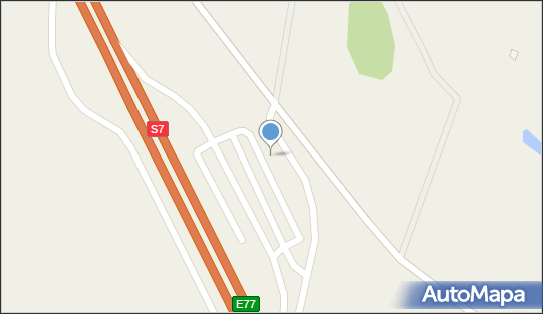 Miejsce odpoczynku, E777, Liksajny - Miejsce odpoczynku
