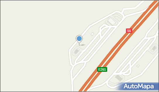 Miejsce odpoczynku, S5, E261, Sierakowo - Miejsce odpoczynku