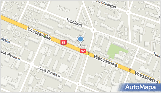 Łuków nr 45, (E302) Warszawska 113a, Mińsk Mazowiecki - Mięsny - Sklep